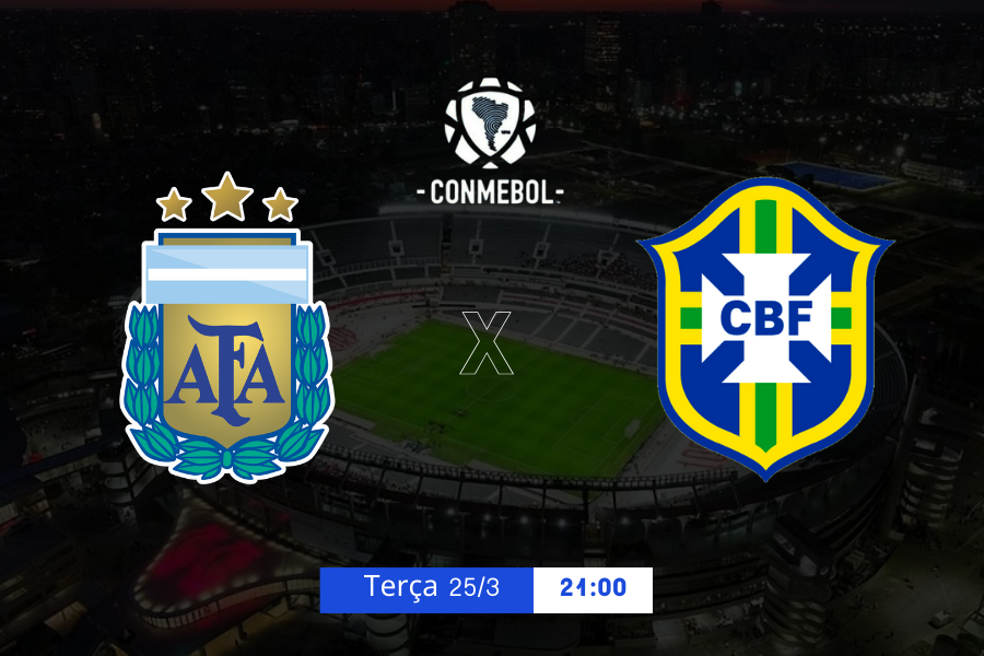 Argentina x Brasil Eliminatórias 2026